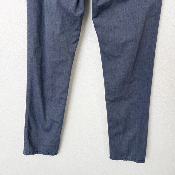 [Brax] Feel Good Cooper Fancy Navy Blue Textured Denim Regular Fit Jeans 36x34 - Picture 7 of 10